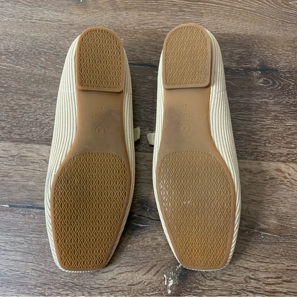 Vivaia womens square toe Mary Jane flats 41/9.5 - Picture 9 of 11